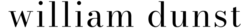 William Dunst logo
