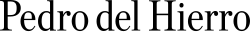 Pedro del Hierro logo